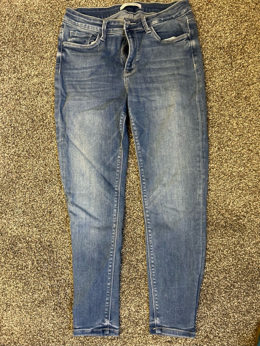 The Buckle Flying Monkey Classic Skinny Jeans in Medium Blue-Size 29